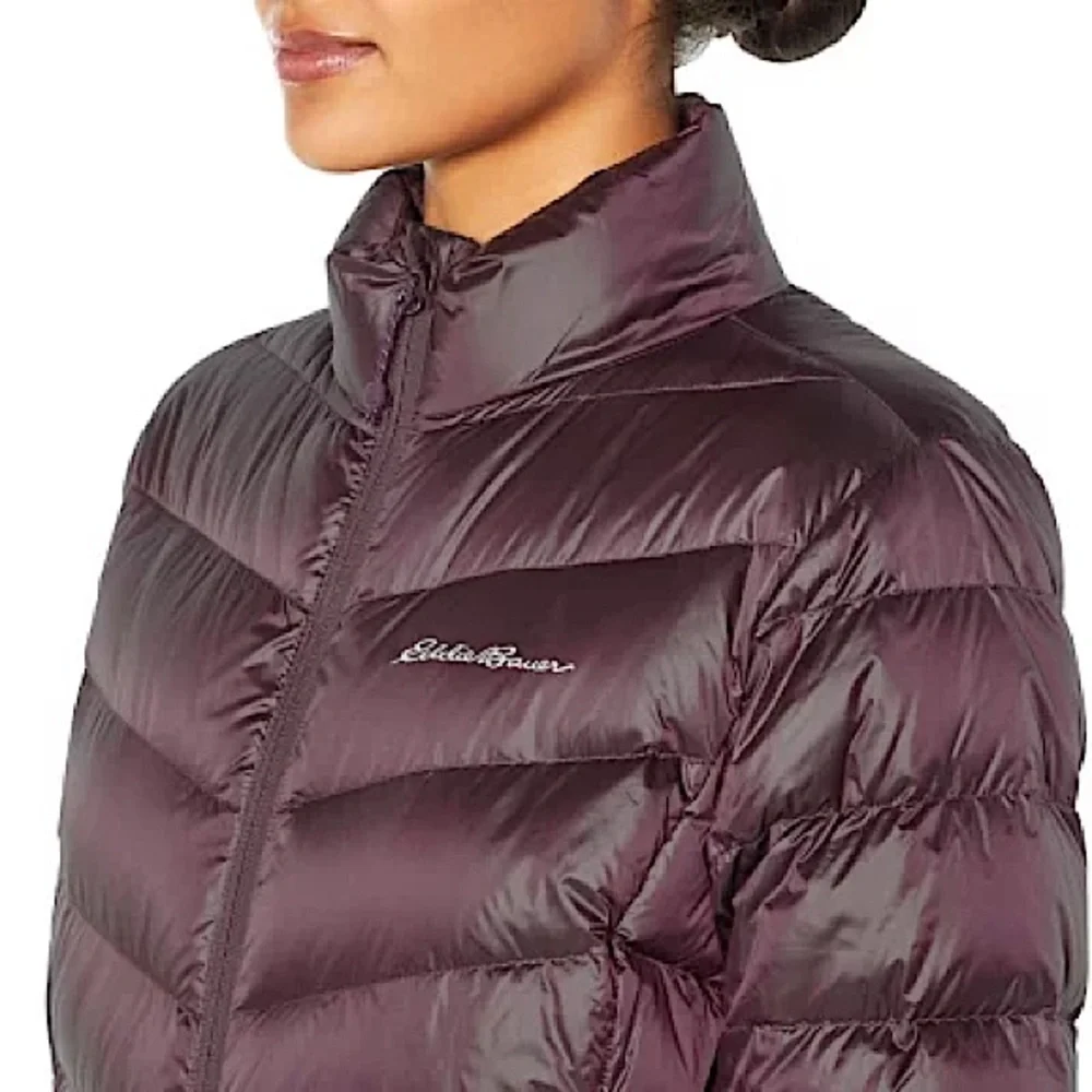 EDDIE BAUER • Women’s Purple Packable Down Puffer Jacket - Picture 2 of 8